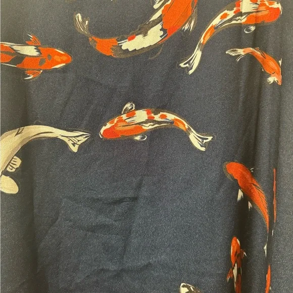 Jean-Pierre Klifa Paris Spaghetti Strap Dress. Size S. Color Blue. Orang… - Picture 3 of 9